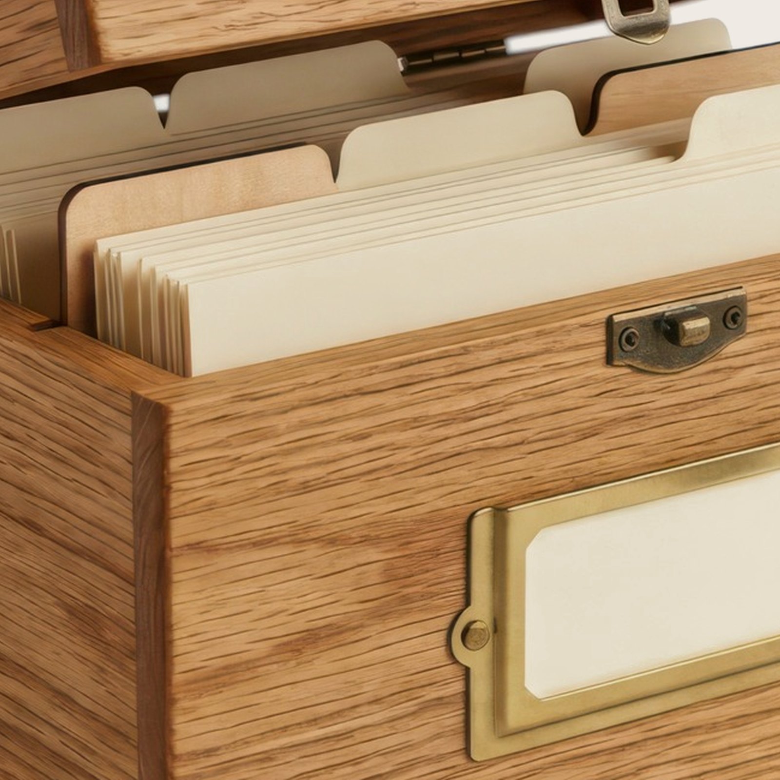 Index Card Box — 2