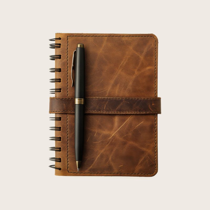 Leather Notebook Cover, A6