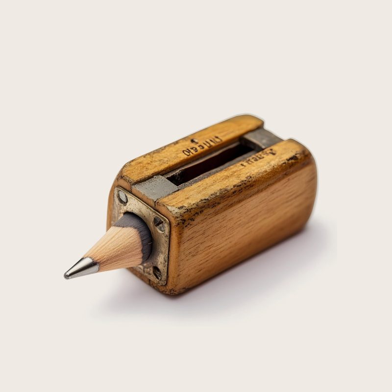 Brass Pencil Sharpener