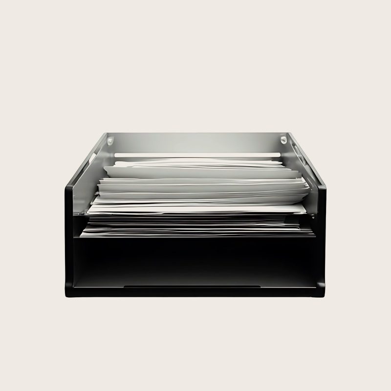 Metal Letter Tray, Set of 2