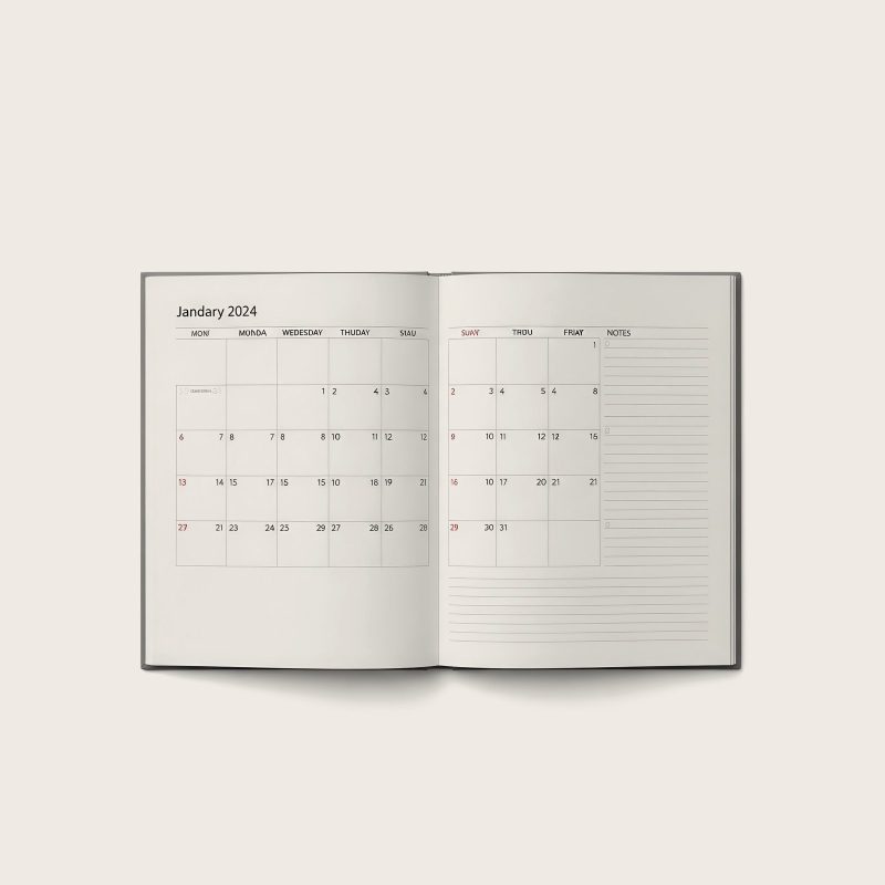 Weekly Planner, Undated