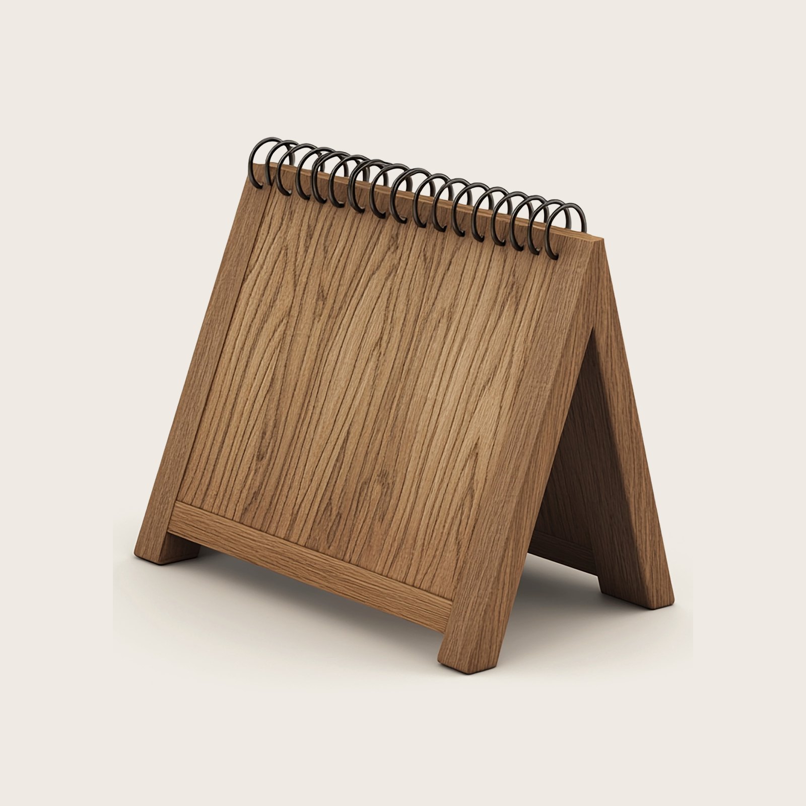 Desk Calendar, Wood Stand