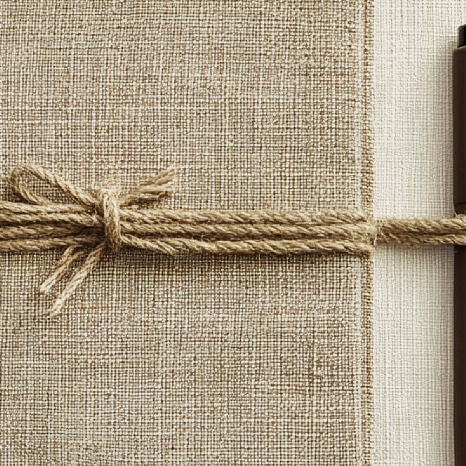 Address Book, Linen — 2