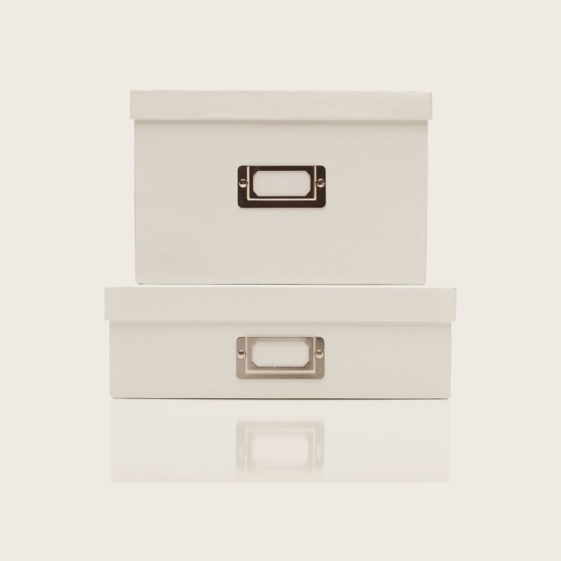Archive Boxes, Set of 3