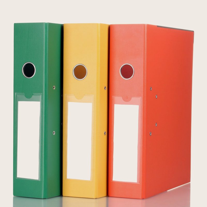 Lever Arch Files, Set of 4