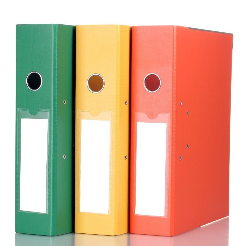 Lever Arch Files, Set of 4