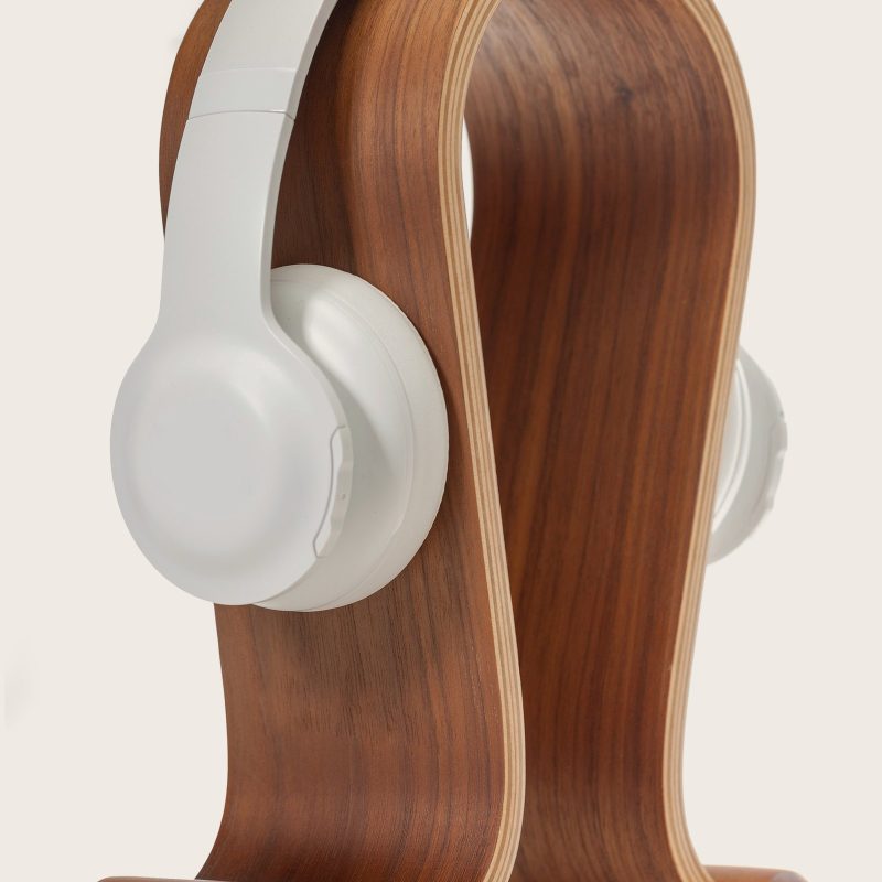 Headphone Stand, Walnut