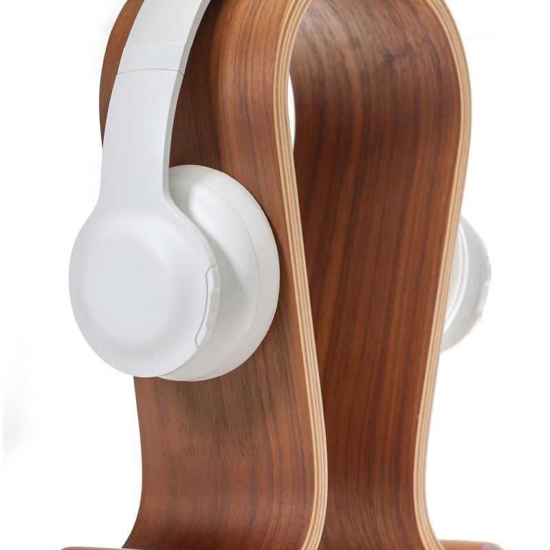Headphone Stand, Walnut