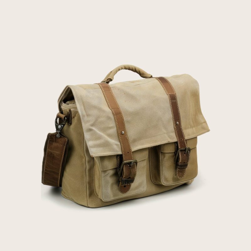 Canvas Messenger Bag