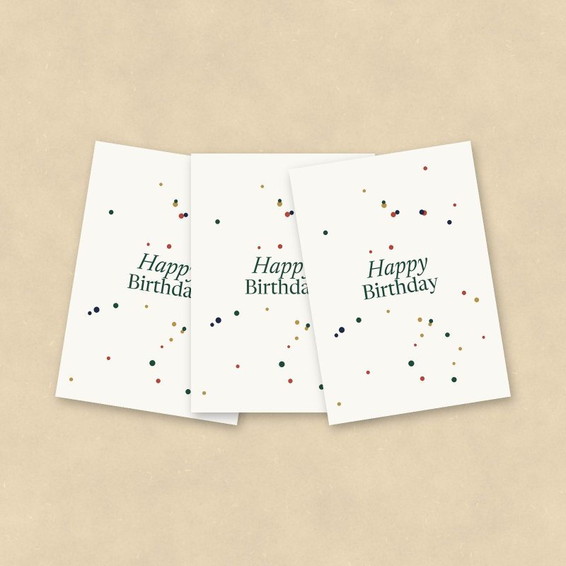 Birthday Cards, Set of 10