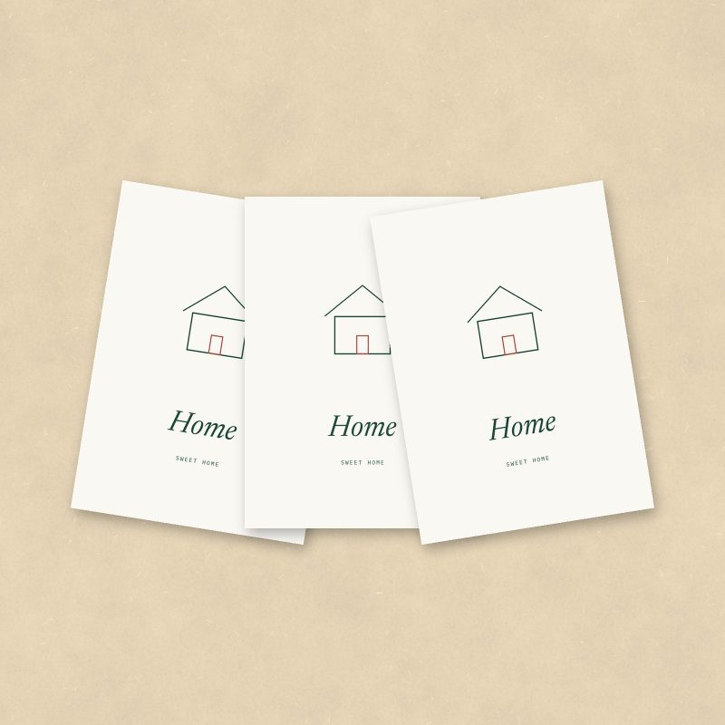 New Home Cards, Set of 10