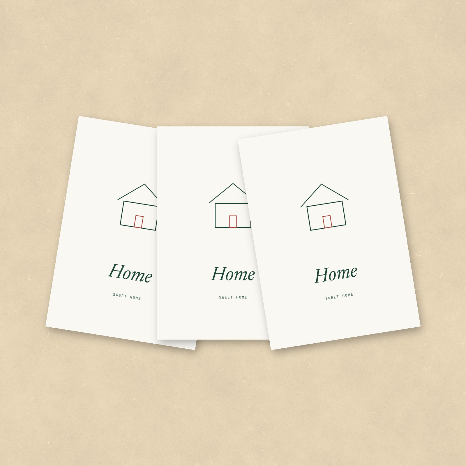 New Home Cards, Set of 10