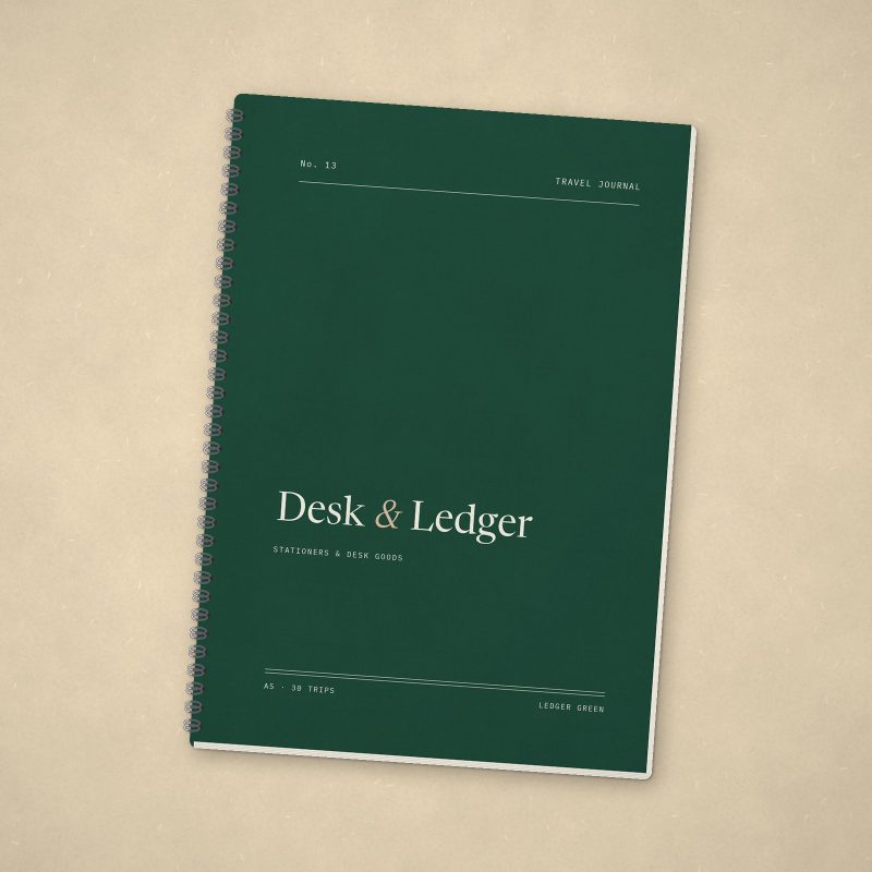 Travel Journal – Ledger green