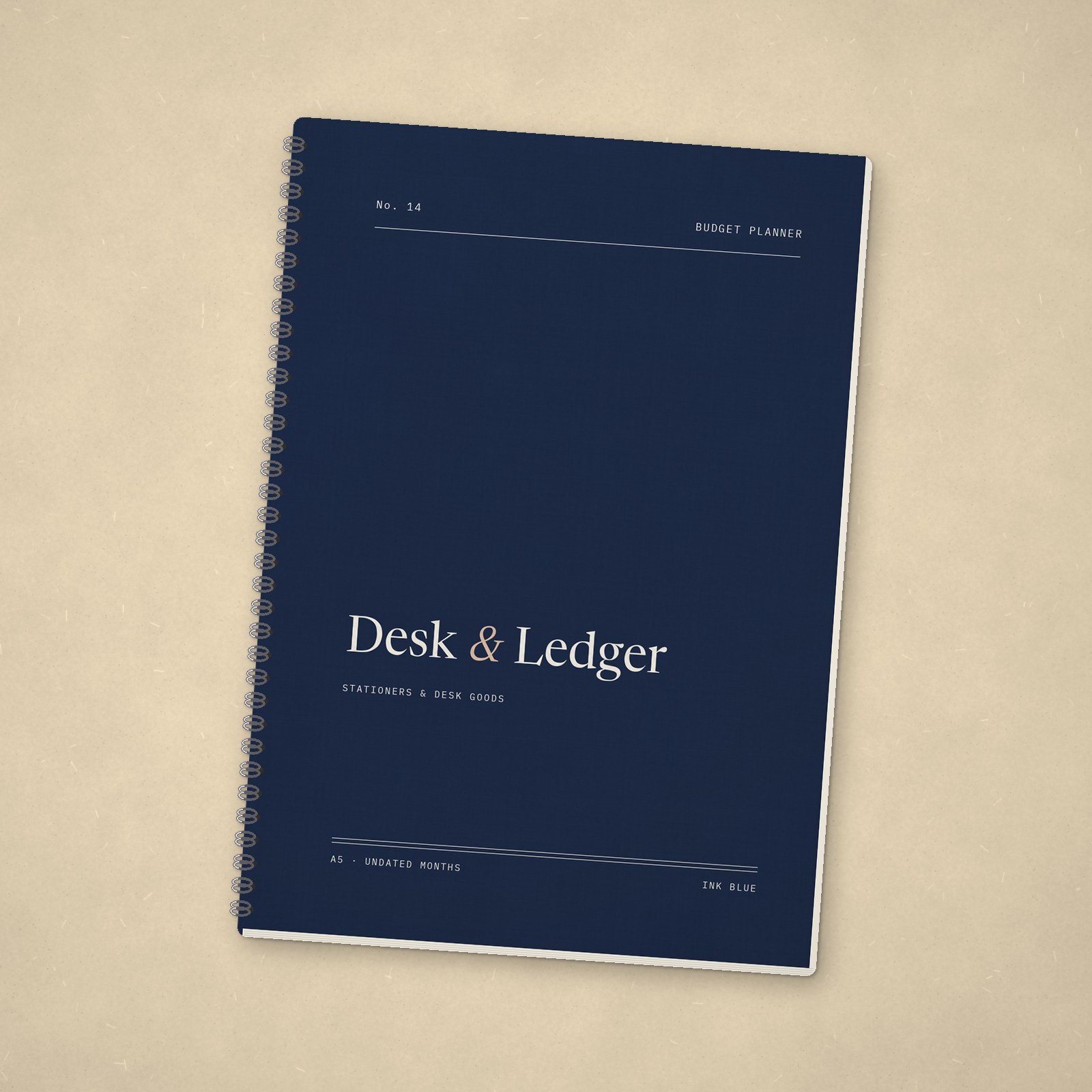 Budget Planner – Ink blue