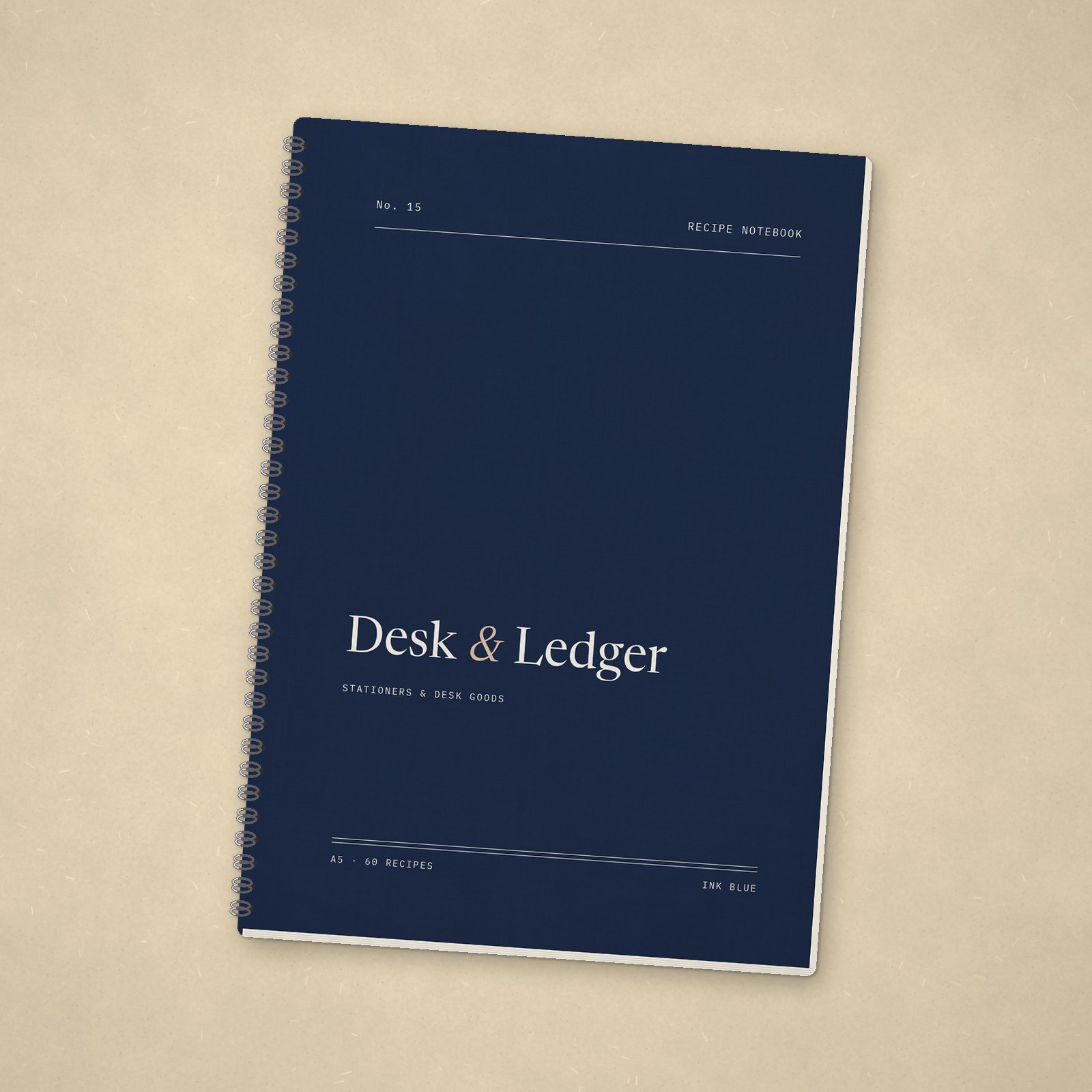 Recipe Notebook – Ink blue