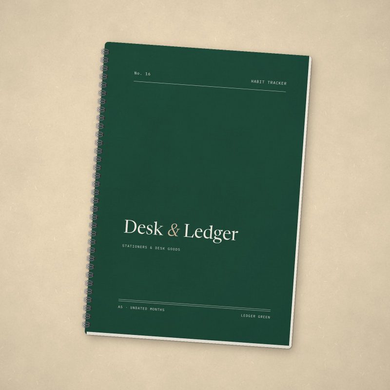 Habit Tracker – Ledger green