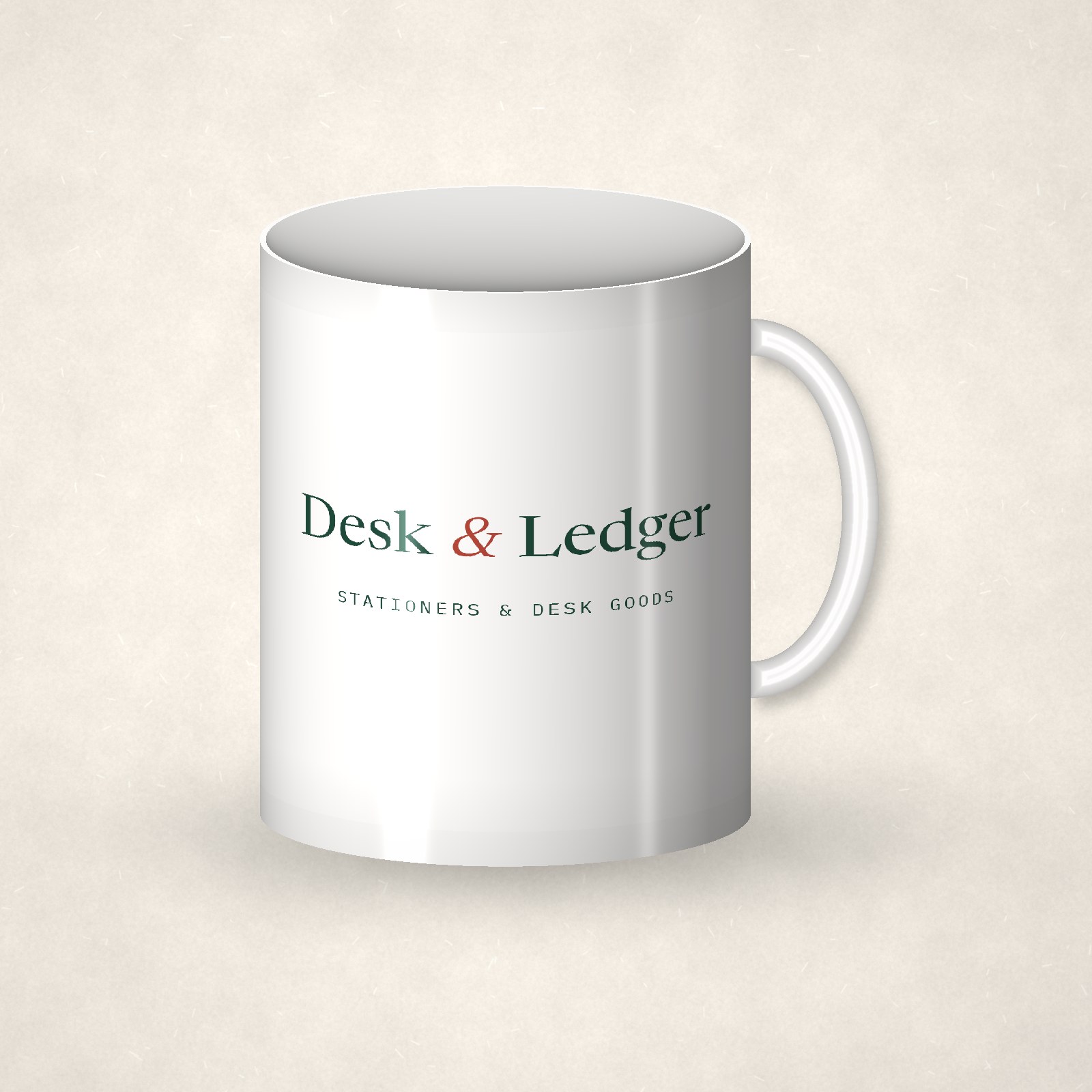 Desk & Ledger Mug