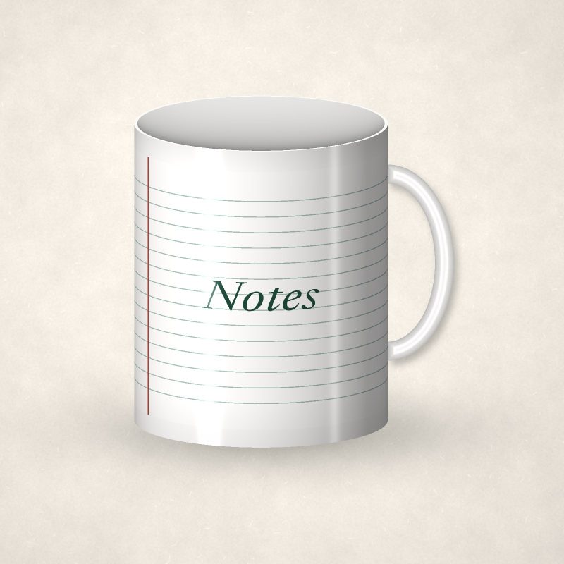 Ledger lines Mug
