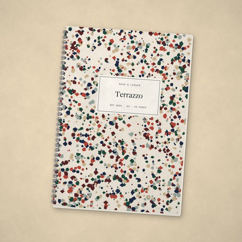 Terrazzo Notebook – Dot grid