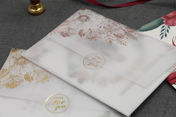 Vellum Envelopes, Set of 12